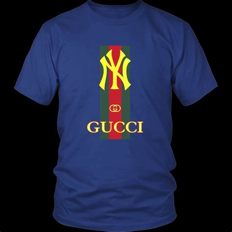 gucci ny yankees t shirt|gucci slip on yankees.